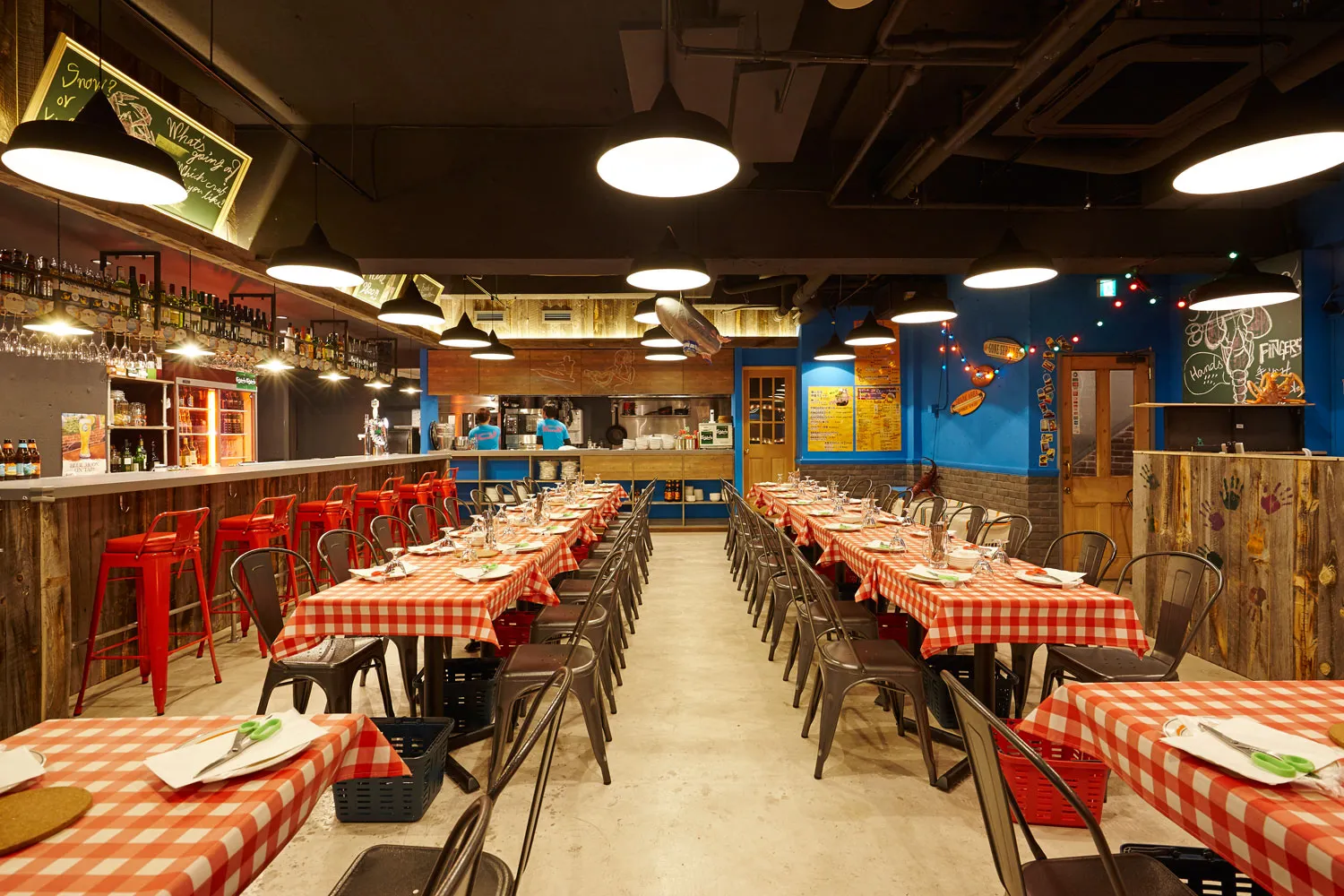 Sea food diner Fingers Jinbo-cho 5